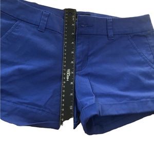 Aeropostale size 2 blue shorts cuffed chino like dress up or down